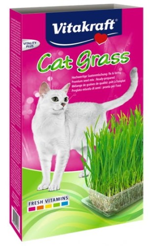 Przejdź do produktu Vitakraft Cat-Grass Trawa dla kota 120g [26547]
