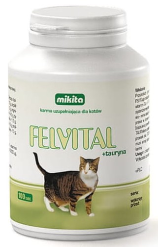 Przejdź do produktu Mikita Felvital + Tauryna 100 tabletek