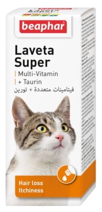 Przejdź do produktu Beaphar Laveta Super Cat - preparat na sierść dla kota 50ml