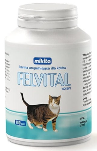Przejdź do produktu Mikita Felvital + Tran 100 tabletek