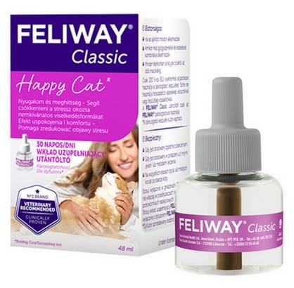 Przejdź do produktu Feliway Classic - kocie feromony wkład 30-dniowy (uzupełniający) 48ml