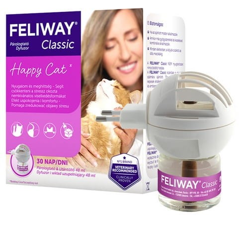 Przejdź do produktu Feliway Classic - kocie feromony Zestaw Startowy (Dyfuzor+wkład)