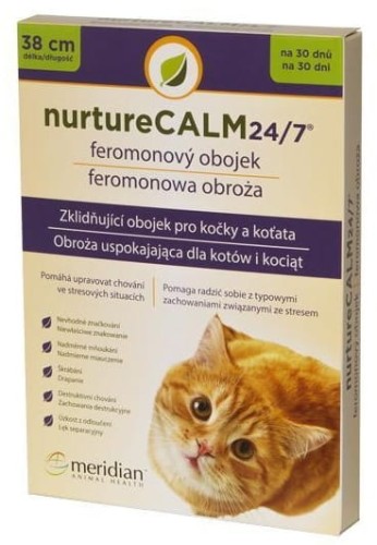 Przejdź do produktu Obroża feromonowa dla kota (uspokajająca) NurtureCalm 24/7