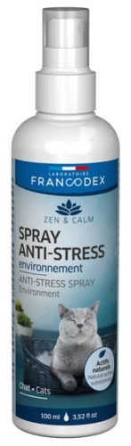 Przejdź do produktu Francodex Spray Antystresowe Środowisko dla kotów i kociąt 100ml [FR170316]
