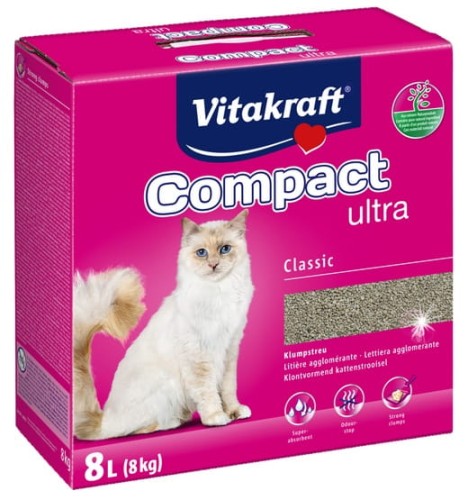 Przejdź do produktu Żwirek Vitakraft Compact Ultra 8kg [14031]