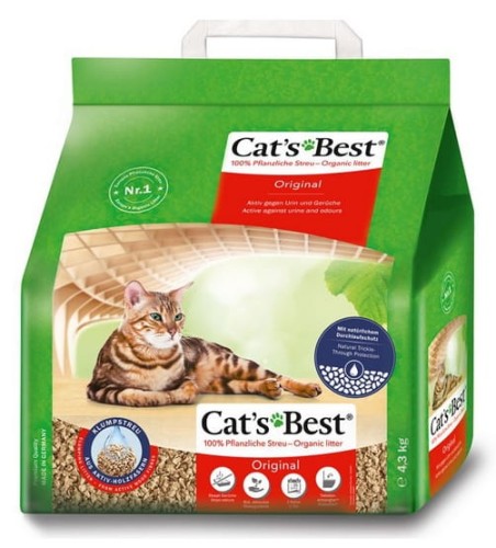 Przejdź do produktu Cat's Best Original 10L / 4,3kg
