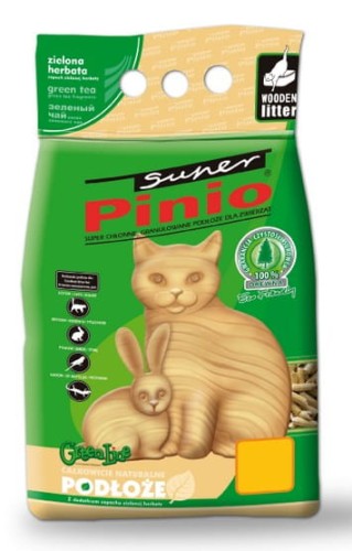 Przejdź do produktu Super Pinio Zielona Herbata żwirek drewniany 10L