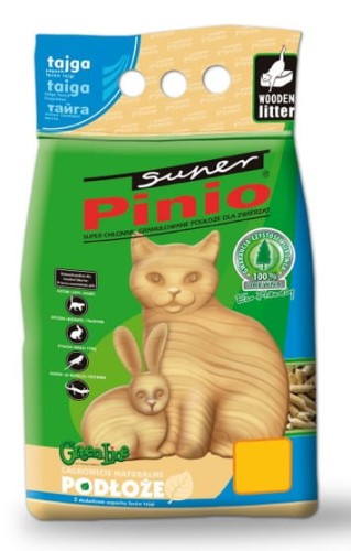 Przejdź do produktu Super Pinio Tajga żwirek drewniany 10L
