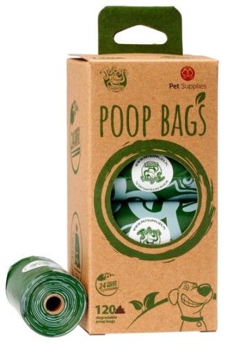 Przejdź do produktu Toby's Choice Ekologiczne (degradowalne) bezzapachowe worki na odchody 120szt
