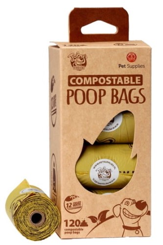 Przejdź do produktu Toby's Choice BIOdegradowalne kompostowalne worki na odchody 120szt