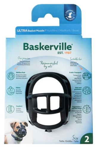Przejdź do produktu Baskerville Kaganiec Ultra-2 czarny