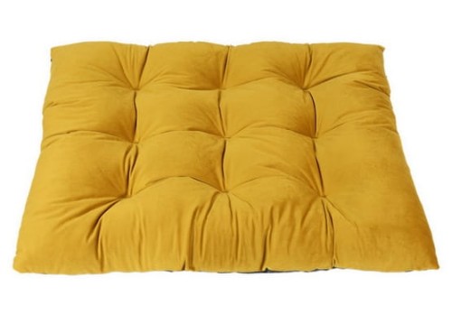 Przejdź do produktu MIMIKO Pets Legowisko Poducha Velvet 100x70cm musztarda