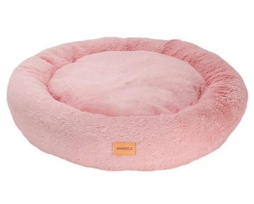 Przejdź do produktu MIMIKO Pets Legowisko Shaggy okrągłe XXL 100cm różowe
