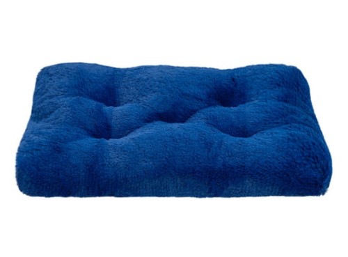 Przejdź do produktu MIMIKO Pets - Prostokątne  Legowisko  Shaggy L (65x45 cm) w Kolorze Chabrowym | Hipoalergiczne, Antypoślizgowe