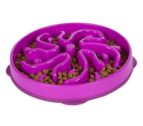 Przejdź do produktu Outward Hound Fun Feeder Miska spowalniająca fioletowa [51003]