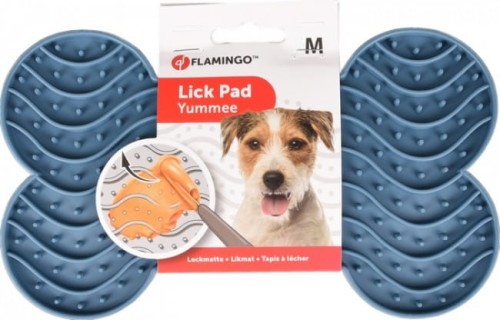 Przejdź do produktu Flamingo Lick Pad Mata antystresowa M niebieska