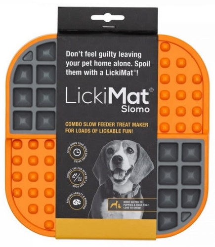 Przejdź do produktu LickiMat Slomo pomarańczowy