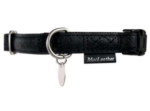 Przejdź do produktu Zolux Obroża regulowana Mac Leather 20mm Czarna [522040NO]