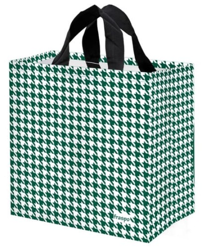 Przejdź do produktu Torba Esy-Floresy 24L pepitka zielono-biała