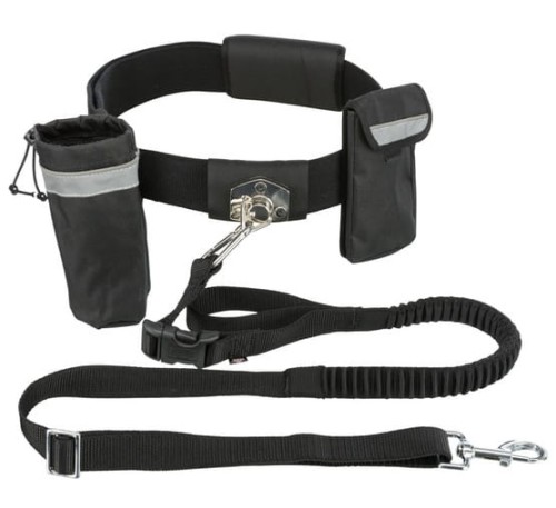 Przejdź do produktu Trixie Pas biodrowy i Smycz Hands Free - zestaw do dogtrekkingu [TX-1275]