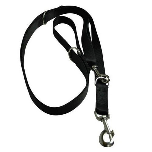 Przejdź do produktu CHABA Smycz taśma regulowana - 10mm x 130/260cm czarna