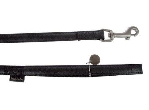 Przejdź do produktu Zolux Smycz Mac Leather 25mm/1.2m Czarna [522025NO]