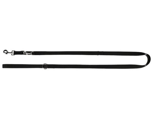 Przejdź do produktu Dingo Smycz taśma przedłużana 2,5cm/200-400cm czarna
