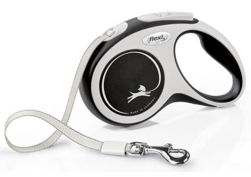 Przejdź do produktu Flexi New Comfort Smycz taśma S 5m czarna [FL-3547]