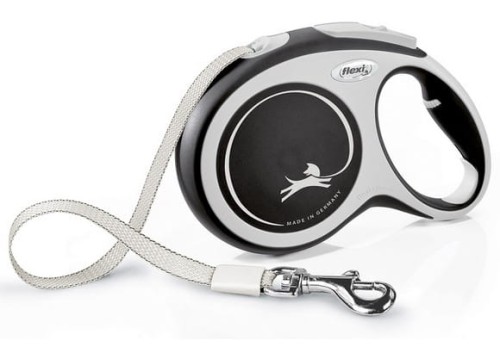 Przejdź do produktu Flexi New Comfort Smycz taśma L 8m czarna [FL-3820]
