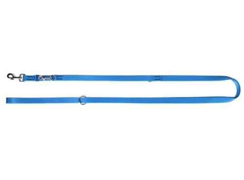 Przejdź do produktu Dingo Smycz taśma przedłużana 2,5cm/200-400cm niebieska