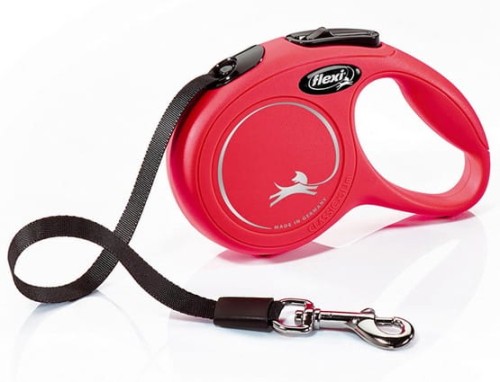 Przejdź do produktu Flexi New Classic Smycz taśma XS 3m czerwona [FL-3105]