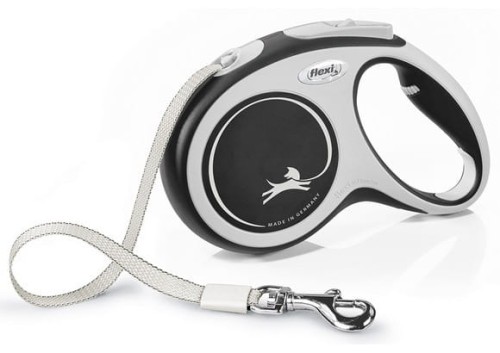 Przejdź do produktu Flexi New Comfort Smycz taśma M 5m czarna [FL-3646]