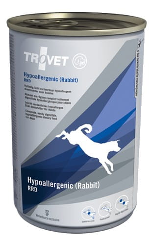 Przejdź do produktu Trovet RRD Hypoallergenic Królik puszka 400g – hipaolergiczna karma weterynaryjna dla psa