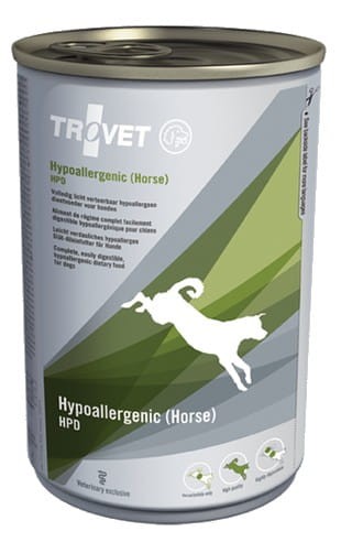 Przejdź do produktu Trovet HPD Hypoallergenic Konina puszka 400g - karma weterynaryjna dla psa