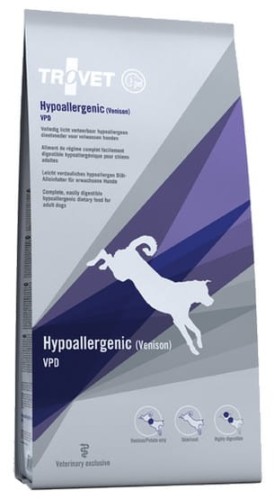 Przejdź do produktu Trovet VPD Hypoallergenic Dziczyzna 3kg - karma weterynaryjna dla psa