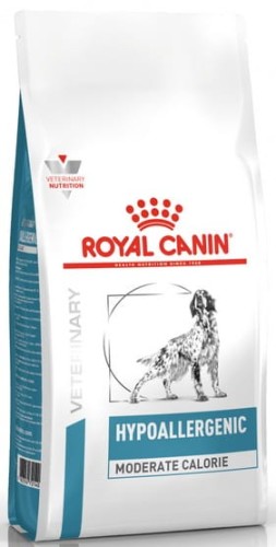 Przejdź do produktu Royal Canin Veterinary Diet Canine Hypoallergenic Moderate Calorie 1,5kg – hipoalergiczna karma weterynaryjna dla psa