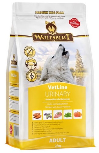 Przejdź do produktu Wolfsblut Dog VetLine Urinary - kurczak i bataty 2kg - monobiałkowa karma weterynaryjna dla psa