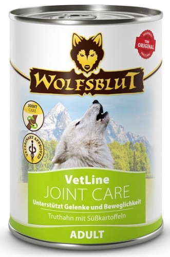 Przejdź do produktu Wolfsblut Dog VetLine Joint Care - indyk i bataty puszka 395g - monobiałkowa karma weterynaryjna dla psa