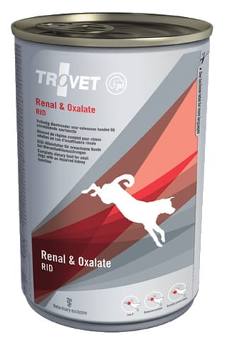 Przejdź do produktu Trovet RID Renal & Oxalate puszka 400g - karma weterynaryjna dla psa
