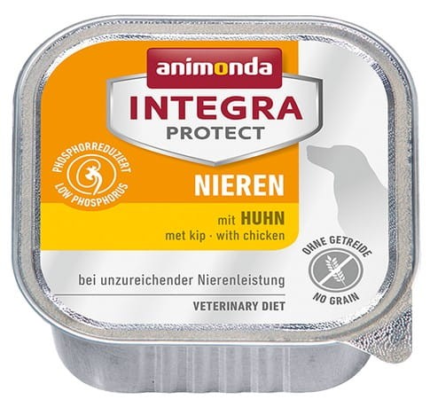 Przejdź do produktu Animonda Integra Protect Nieren kurczak tacka 150g - karma weterynaryjna dla psa