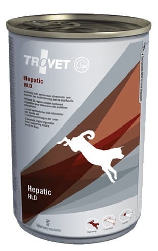 Przejdź do produktu Trovet HLD Hepatic puszka 400g - karma weterynaryjna dla psa