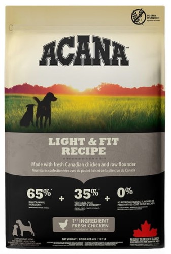 Przejdź do produktu Acana Light & Fit Dog 6kg - karma sucha dla psa