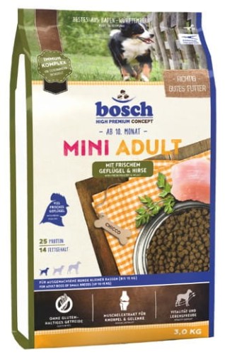 Przejdź do produktu Bosch Mini Adult Geflugel & Hirse - Drób i proso 1kg - karma sucha dla psa