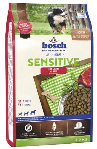 Przejdź do produktu Bosch Sensitive Adult Lamb & Rice 3kg - karma sucha dla psa