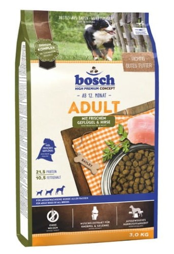 Przejdź do produktu Bosch Adult G&H Drób i Proso 3kg - karma sucha dla psa