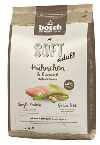 Przejdź do produktu Bosch Soft Adult Kurczak & Banan 1kg - karma sucha dla psa