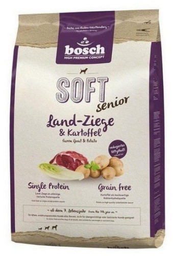 Przejdź do produktu Bosch Soft Senior Kozina & Ziemniak 2,5kg - monobiałkowa karma sucha dla psa