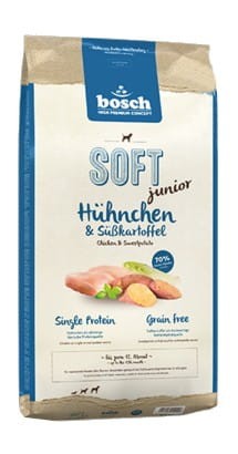 Przejdź do produktu Bosch Soft Junior Kurczak & Bataty 2,5kg - monobiałkowa karma sucha dla psa