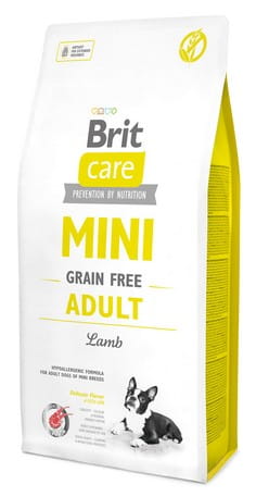 Przejdź do produktu Brit Care Grain Free Mini Adult Lamb 400g - monobiałkowa karma sucha dla psa