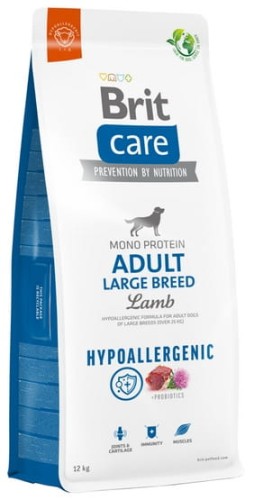 Przejdź do produktu Brit Care Hypoallergenic Adult Large Lamb 12kg - monobiałkowa karma sucha dla psa